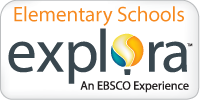 This picture is a logo for Elementary Schools Explora. It says, "An EBSCO Expierience." 