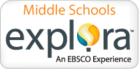 This picture is a logo for Middle Schools Explora. It says, "An EBSCO Experience."
