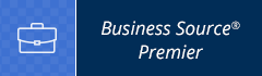 This picture is a logo for Business Source Premier. It has a briefcase on one side with the name Business Source Premier on the other.