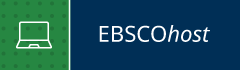This picture is a logo for EBSCOhost it has a laptop in green on one side and the name EBSCOhost on the other