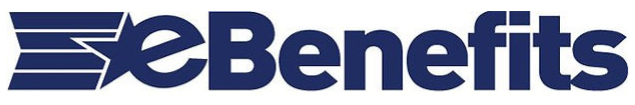 This picture is a logo for Ebenefits. It has a picture of a star attached to the E. 